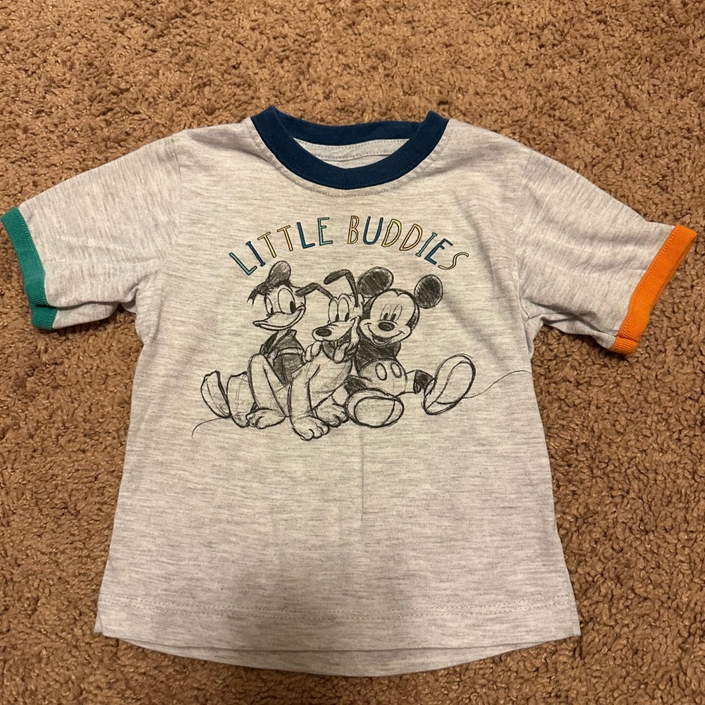 Litte kids Mickey  Kids T-Shirt - Gray